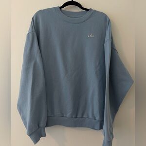 Alo Yoga Blue Sweatshirt